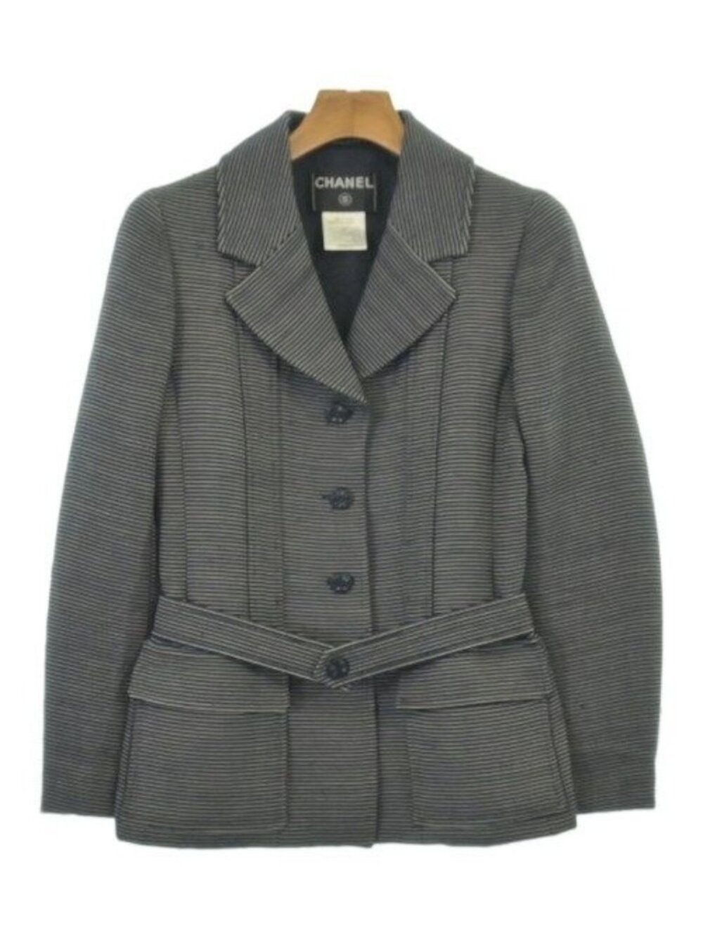 Chanel Tailored Jacket Black